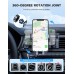 Uivaby Wireless Car Charger Mount, [Automatic Coil Alignment] 15W Fast Charging, Car Phone Holder Wireless Charging with Car Adapter, Air Vent Car Mount Compatible with iPhone 14 13 12 11 Pro Max, etc